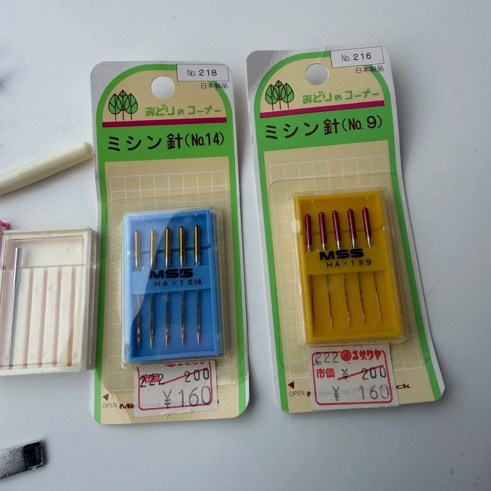 Sewing Machine Needle Lot MSS SKC #9 #11 #14 Seam Ripper Presser Foot Screwdrive